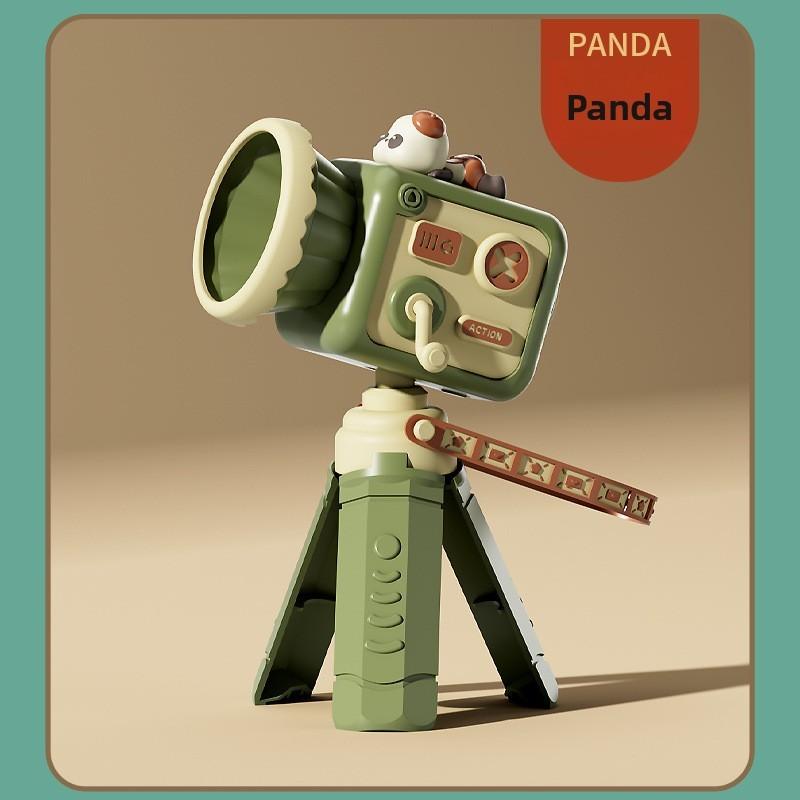 Creative Retro Camera Handheld Fan With Usb Charging For Kids And Students