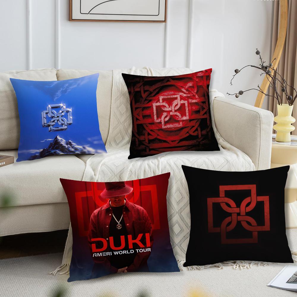 Singer D-Duki Cushion Cover Living Room Accent Couch Back Support Square Lounge Restful Nap Companion Pillow Case