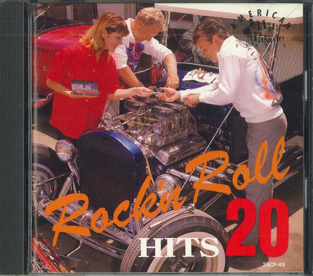 CD VARIOUS - Rock'n Roll Hits 20 25CP45 TEICHIKU 1989 Japan Pop Used