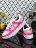 MCTIN Women Casual Shoes Breathable Platform Sneakers Couples Non Slip Leather Skateboard Shoes