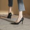 fashion Shoes Pointed Toe Red Women Pumps Patent Leather High Heels Occupational Office Shoes Stiletto Female Heels Shoes