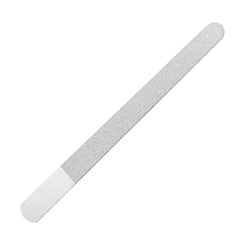 Stainless Steel Double-Sided Nail File and Shaper Tool