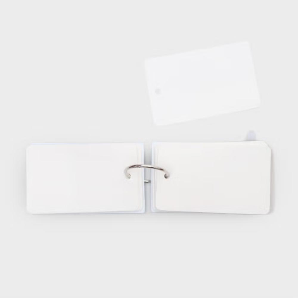 Card ring PP cover vocabulary notebook 60 sheets * 2 volumes