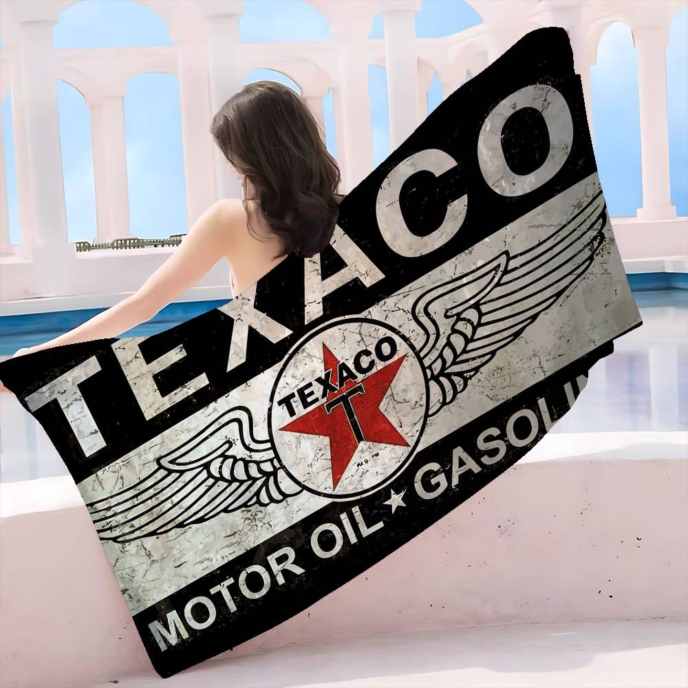 T-TexacoS Cushion Microfiber Printed Beach Towel Mountain Climbing Yoga Beach Swimming Running Absorbent Soft Towel