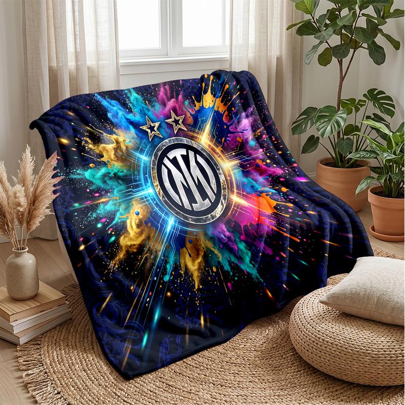 Borussia Dortmund Theme Blanket Soft Flannel Blanket Plush Throw Blanket Cozy Sofa Bed Blanket for Home Decor