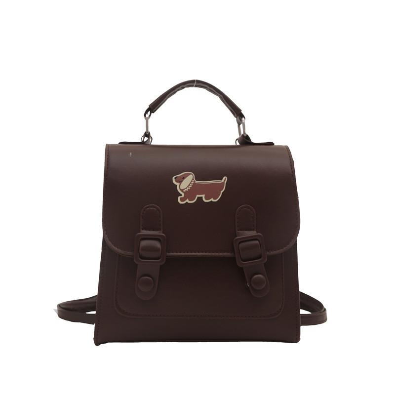 Fashionable Minimalist Backpack For College Students Stylish Unique Design 2024 Black White Blue Brown Colors