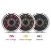 MAIMEIMI Retro Classical 2"52MM 240-33ohm Fuel Level Gauge with Sensor Red Backlight Oil Tank Meter Waterproof for Car Boat