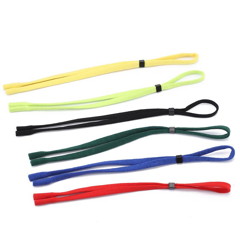 Adjustable Glasses Strap 5Pcs Anti Slip Skin Friendly Eyeglass Lanyard Spectacle Neck Cord for Hiking Camping Daily Use