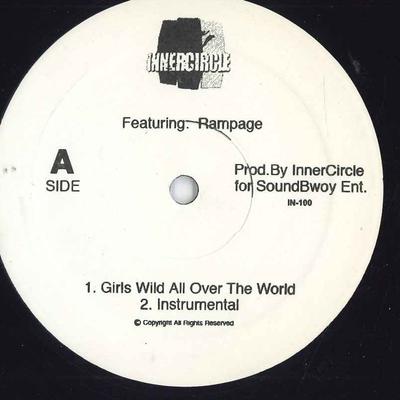 12inch Record INNER CIRCLE - Girls Wild All Over The World IN100 Soundbwoy Enter 2005 Jamaica Rap & Hip-Hop/R&B Used