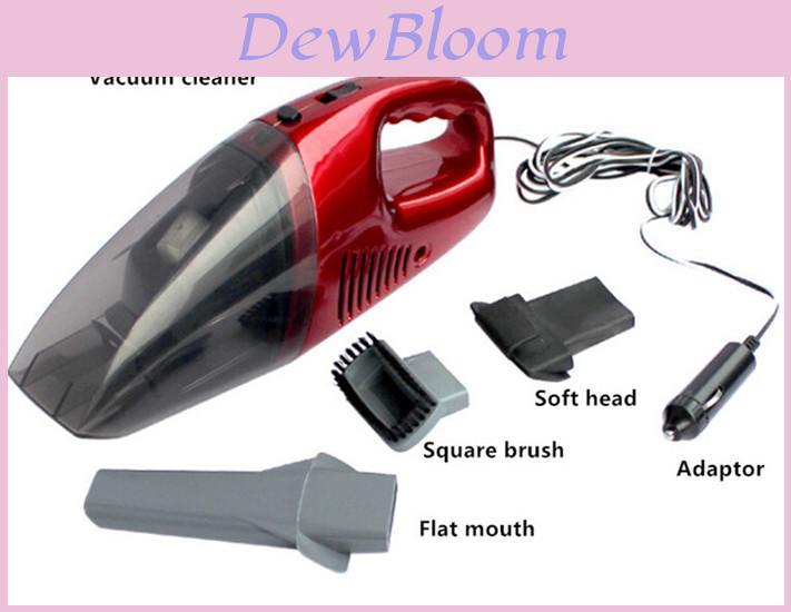 Car Vacuum Cleaner With 120w Power Dry Wet Usb Charging For Vehicle Interior Cleaning