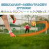 BM-STORE Kicker Ball, Soccer Ball, for Practice No-Spin Shooting, Curved Shots, Free Kicks, and Kick Practice, All-Purpose Inflator, Magic Spinning