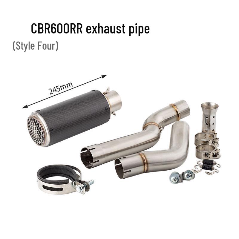 Honda Motorcycle F5 CBR600RR (03-25) Mid-section & Rear Exhaust Pipe Modification