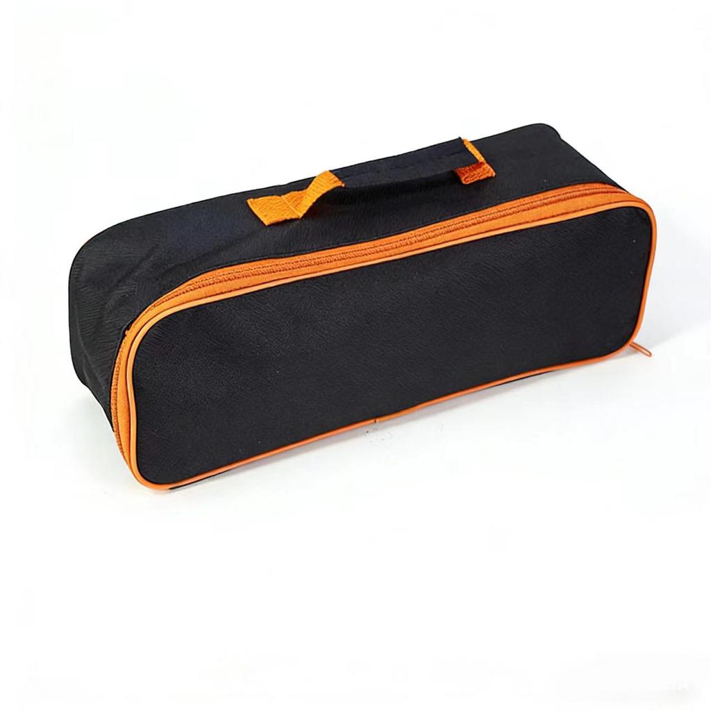 1pc Tool Pouch With Zipper Tool Bag For Screw Plier Wrench Screwdriver Mechanic Car Vacuum Hand Power Tool Storage Organizer
