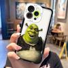 Funny Movie S-Shrek Third Clear Phone Case For Samsung A03S A03 A04 A05 A05S A06 A7 A12 A13 A14 A15 A16 NOTE 10 20 ULTRA Case