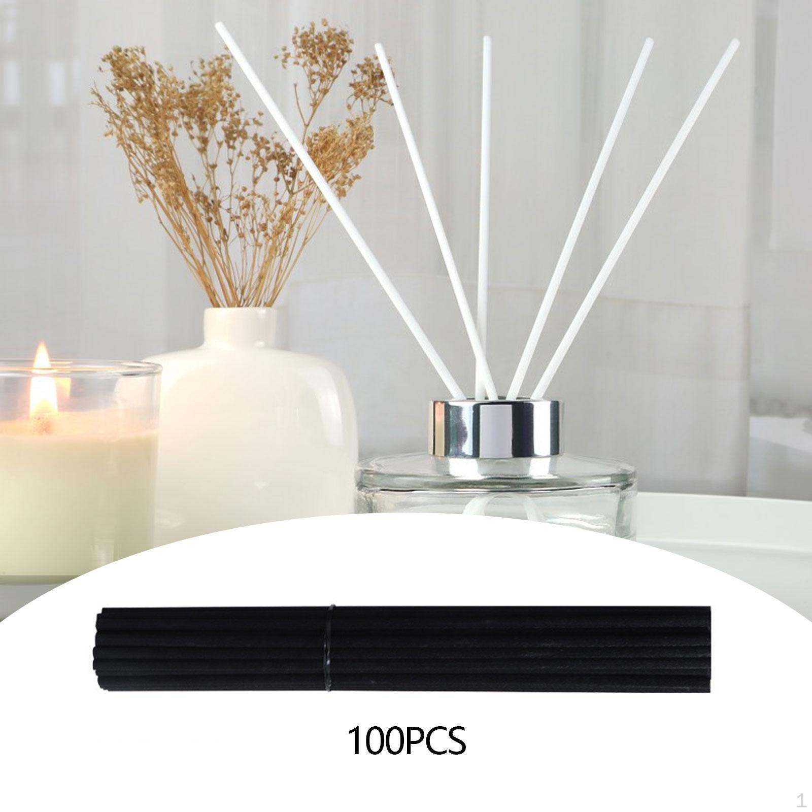 

100Pcs Diffuser Sticks Refills Essential Oil Replacement for Office