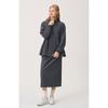 Huit Hooded Big Pocket Half Jumper Htwjp6i05t