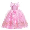 Princess Costume Fancy Dress Ball Costume For Little Girls Ages 2-10 Comes With Crown, Wand And Gloves Accessories