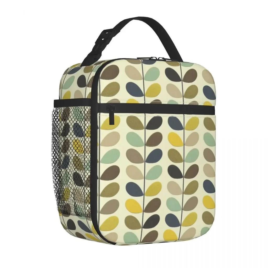 Orla Kiely Multistem Insulated Lunch Tote Bag Portable Food Box Leakproof Thermal Cooler Bento Box School