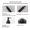 350ml Capacity Soap Dispenser Black Liquid Soap Dispenser Practical Hand Soap Dispenser  Home Hotel