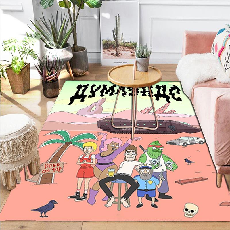 Doomlands Rug Floor Mat for Living Room or Bedroom Soft and Comfortable Carpet a Gift for Birthday and Holiday.AFFDT1020137