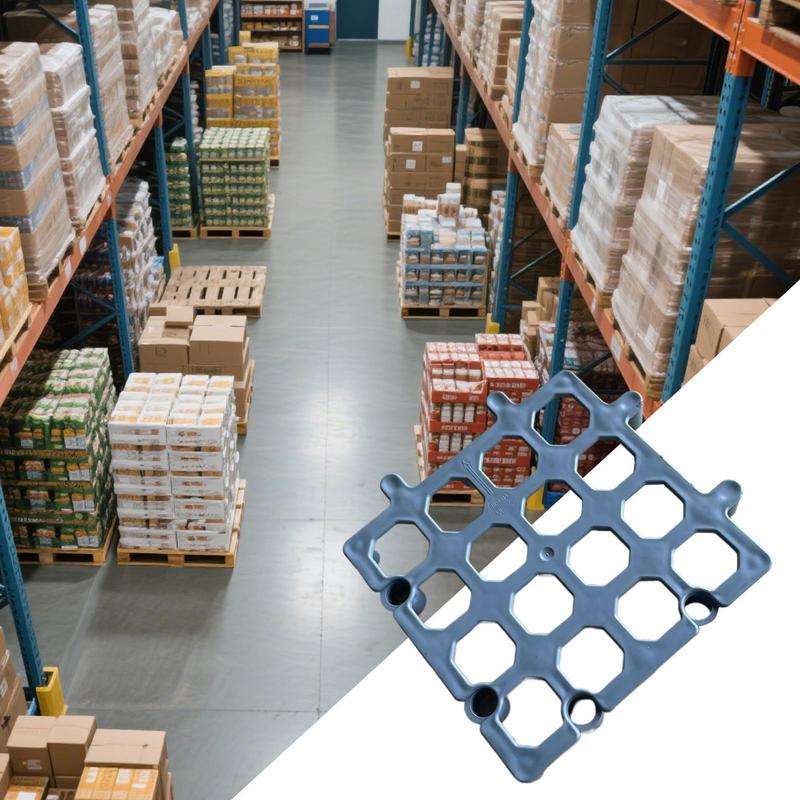 Warehouse Storage Pallets Interlocking Floor Riser Stand Pallet For Storage Waterproof Non Slip Grids Easy Stack Cushion For