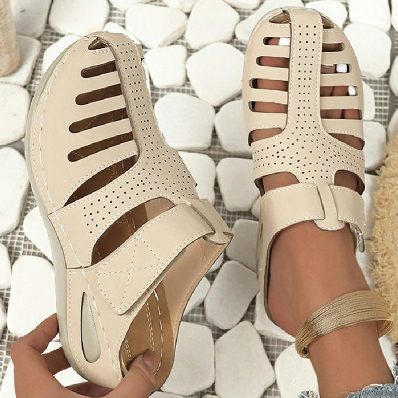

мода женские сандалии римские летние туфли женские босоножки на каблуках слипоны на платформе сандалии женские туфли на танкетке летняя обувь 43 бежевый