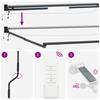 Electric Retractable Awning Anthracite 4 x 2 m