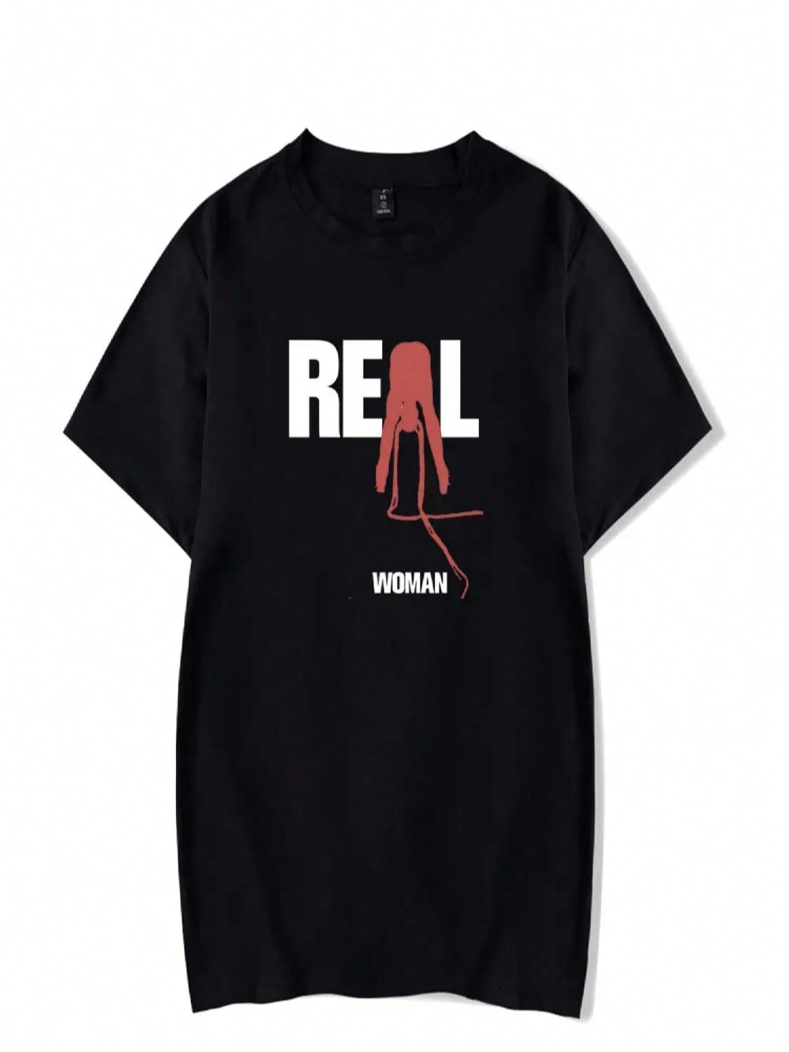 4 Real Woman New Album Short Sleeve Tee Women Men Crewneck Fashion T-Shirt S разноцветный