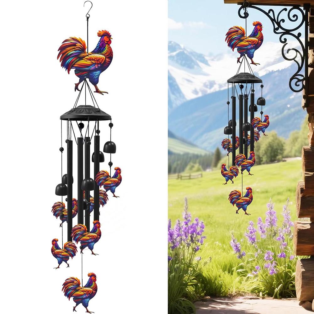 Affascinanti Campanelli a Vento con Galline: Decorazione Giardino Sincera & Campanella a Vento Melodica per Giardino e Occasioni Speciali