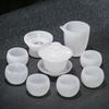 Handon Chinese Style Glaze Tea Set - White Jade Porcelain