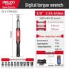 Delixi High-Precision Adjustable Digital Torque Wrench Socket