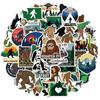 50 Pack Funny Vinyl Stickers,Wild Doodle Large Bulk Sticker Decal