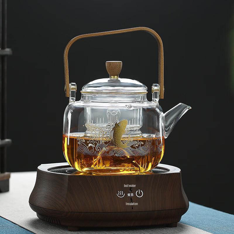 Tea Cycle Glass Electric Kettle