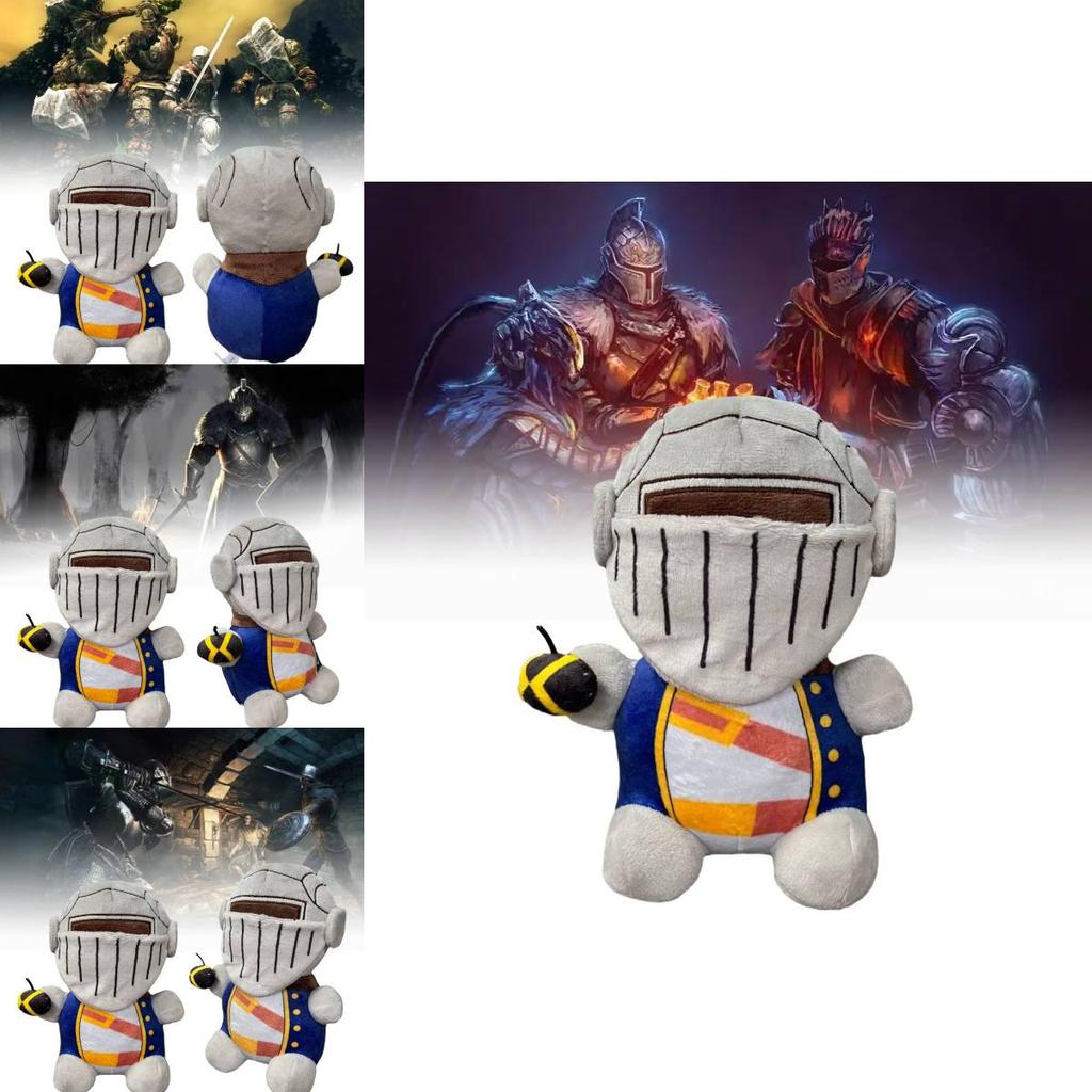 Adorable Dark Souls Lemon Plush Toy Super Soft Crystal Velvet Stuffed Doll 20cm