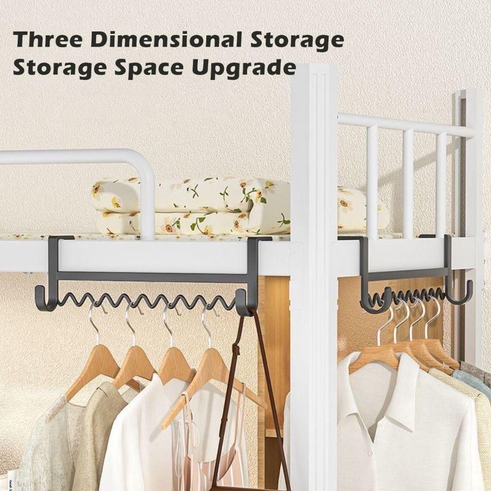 Space Saving Punch-Free Door Hook Traceless Design Storage Holder Bathroom Organizer Dormitory Use