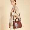 Genuine Leather Women's Bag Luxury Designer Shoulder Bag Fashion Cowhide Handbags  Women Crossbody Bucket Bags