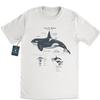 Killer Whale Anatomy T-shirt - Hand Drawn Orca Design, Screen Printed On Soft Cotton