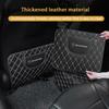 VFO1   Car Seat Back Anti Kick Mats Seatback Pad Protectors Cover Leather Interior For Mercedes Benz AMG A/B/C/E/S Class W203 W211 W212