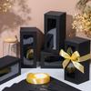 8pcs Elegant Gift Boxes with Ribbon Treat Boxes Gift Packing Box Exhibition Boxes Gift Box for Jars Sublimation Glass Can Blanks Tumbler Gift Box