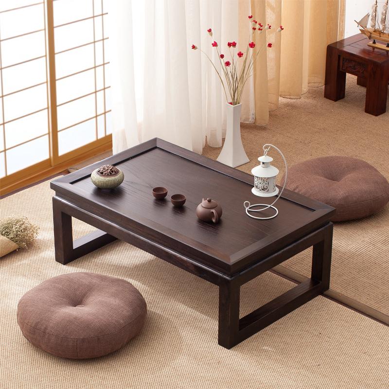 Zen Tatami Kafijas Galdiņš Masīvkoka Rakstāmgalds