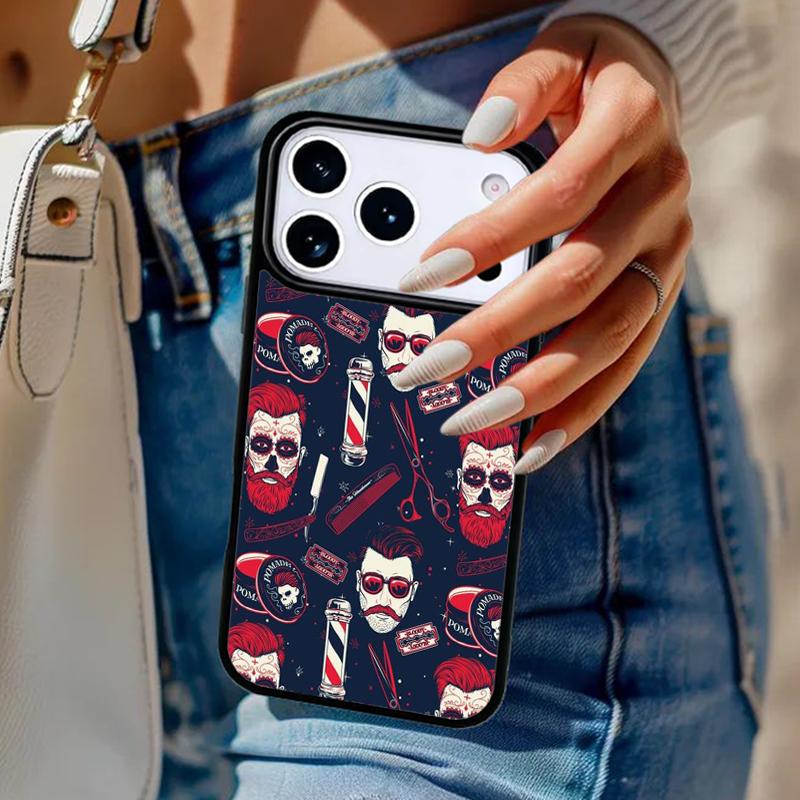 Love Barber Life Phone Case For iPhone 17 Air 14 15 13 12 Max Cover For Apple 16e 11 Pro Max Plus Coque