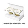 2 Pieces Couple Bracelet Kit Permanent Bracelets Jewelry Making Accessories Locked with Pliers Very