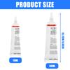 15ml/60ml Tire Sealant Rubber Strong Adhesive Tyre Repair Glue Rim Repair Kit for Car/Motorcycle/Bicycle Tire Patch Glue