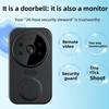Electronic Cat Eye Visual Intercom Doorbell Night Vision Smart Home Door Bell  Household
