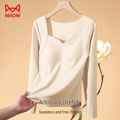Maoren Thermotop für Damen mit integrierten BH-Polstern