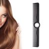 Schwarzer Friseurkamm mit zentral drehbarem Styling-Schneidekamm für Männer Frauen