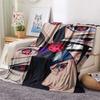 1PC Naruto Patterned Flannel Blanket Suitable For All Seasons For Home Decor Warmth And Comfort Gifts Holiday Present