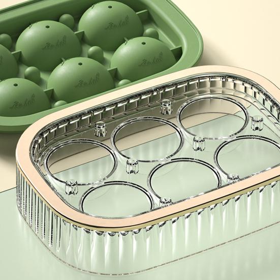 Forma do lodu do whiskey, duża okrągła, forma do hokeja na lodzie, szybkie zamrażanie