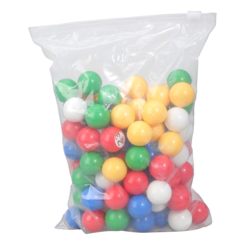 

Pack of 100 Raffle Colorful Replacement Bingo Balls Set Multicolor Bingo Balls Easy Read Number For Parties and Prize 1