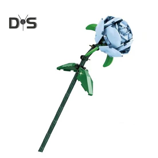 

Тонкая работа, сборка поддельных цветов, защита от падения, необычные строительные блоки, букет роз